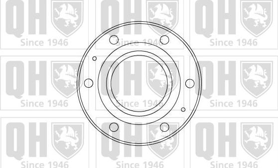 Quinton Hazell BDC4653 - Bremžu diski www.autospares.lv