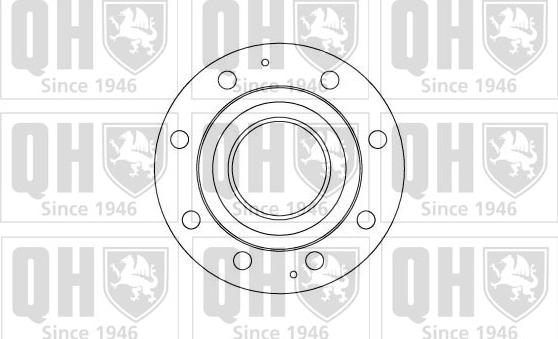 Quinton Hazell BDC4652 - Bremžu diski www.autospares.lv