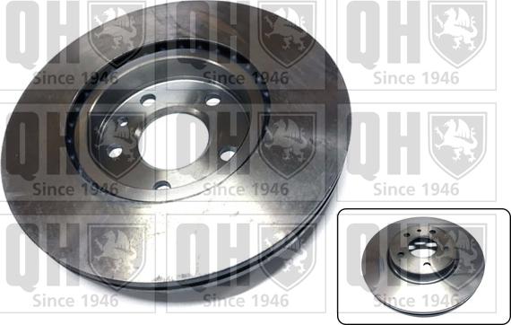 Quinton Hazell BDC4681 - Brake Disc www.autospares.lv