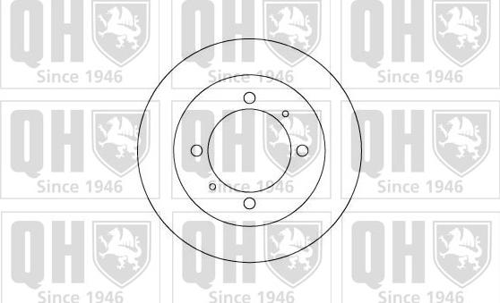 Quinton Hazell BDC4632 - Bremžu diski autospares.lv