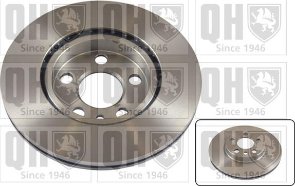 Quinton Hazell BDC4620 - Brake Disc www.autospares.lv