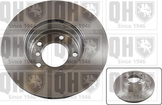 Quinton Hazell BDC4623 - Brake Disc www.autospares.lv