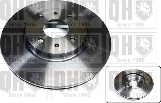 Quinton Hazell BDC4674 - Brake Disc www.autospares.lv