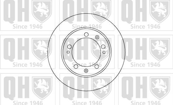 Quinton Hazell BDC4149 - Bremžu diski autospares.lv