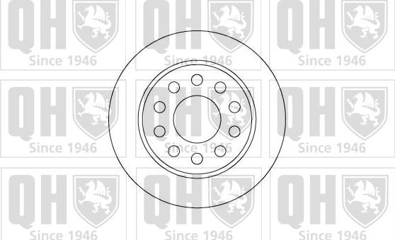 Quinton Hazell BDC4778 - Bremžu diski www.autospares.lv