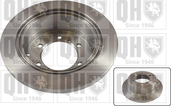 Quinton Hazell BDC4773 - Brake Disc www.autospares.lv