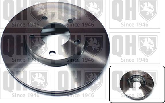 Quinton Hazell BDC5490 - Bremžu diski www.autospares.lv