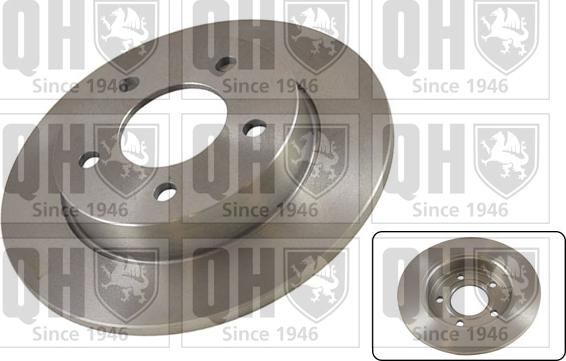 Quinton Hazell BDC5491 - Brake Disc www.autospares.lv