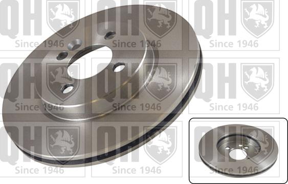 Quinton Hazell BDC5492 - Brake Disc www.autospares.lv