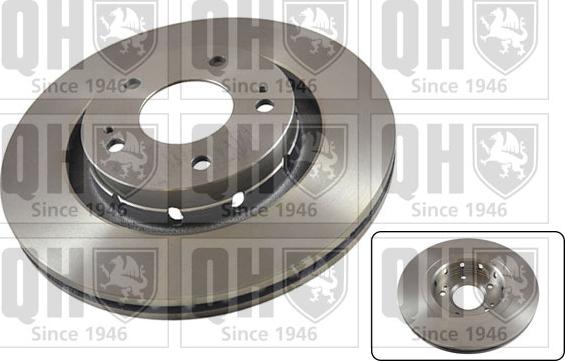 Quinton Hazell BDC5448 - Brake Disc www.autospares.lv