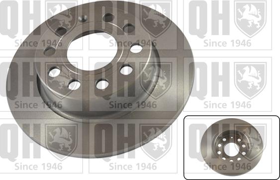 Quinton Hazell BDC5419 - Brake Disc www.autospares.lv