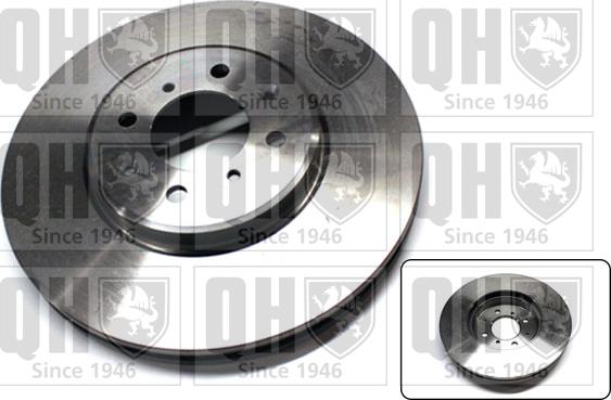 Quinton Hazell BDC5485 - Brake Disc www.autospares.lv