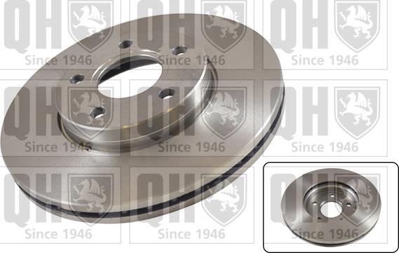 Quinton Hazell BDC5486 - Brake Disc www.autospares.lv