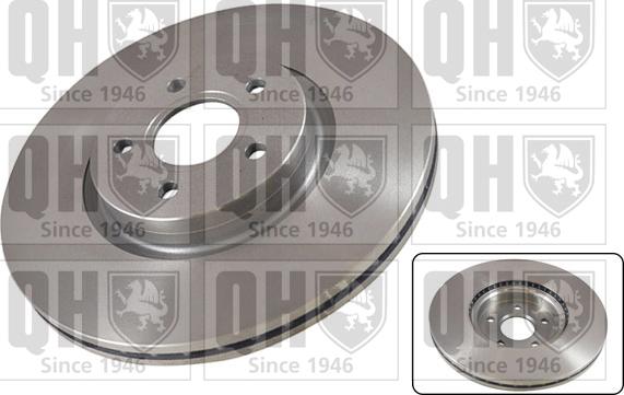 Quinton Hazell BDC5488 - Brake Disc www.autospares.lv