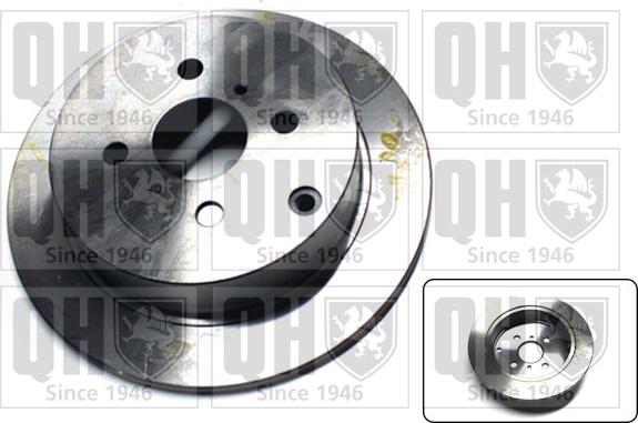 Quinton Hazell BDC5482 - Brake Disc www.autospares.lv