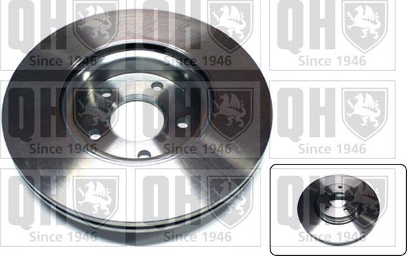 Quinton Hazell BDC5487 - Brake Disc www.autospares.lv