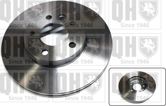 Quinton Hazell BDC5424 - Brake Disc www.autospares.lv