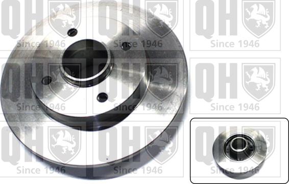 Quinton Hazell BDC5425 - Тормозной диск www.autospares.lv