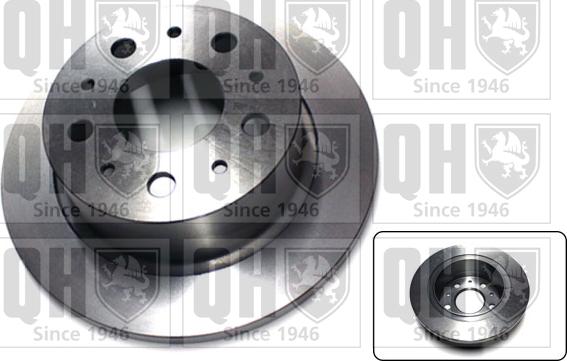 Quinton Hazell BDC5594 - Brake Disc www.autospares.lv