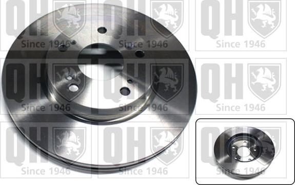 Quinton Hazell BDC5566 - Bremžu diski www.autospares.lv