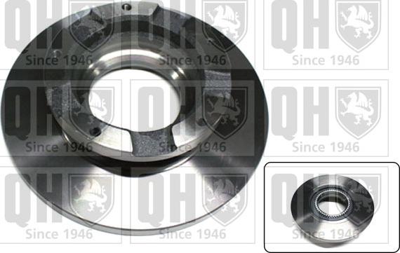 Quinton Hazell BDC5585 - Brake Disc www.autospares.lv