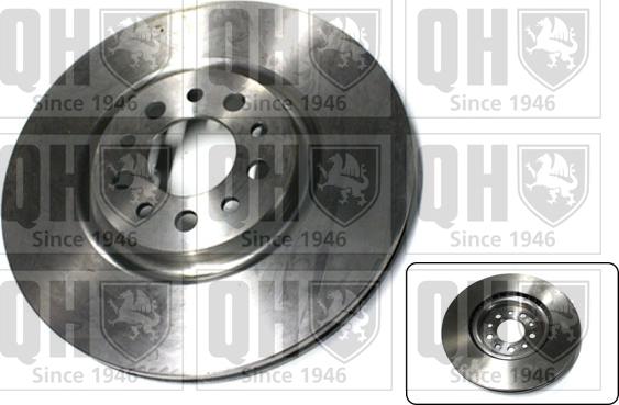 Quinton Hazell BDC5533 - Brake Disc www.autospares.lv