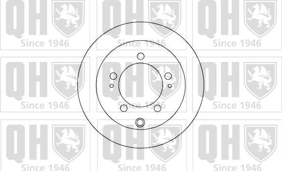 Quinton Hazell BDC5059 - Bremžu diski www.autospares.lv