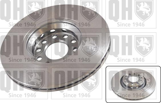 Quinton Hazell BDC5010 - Тормозной диск www.autospares.lv