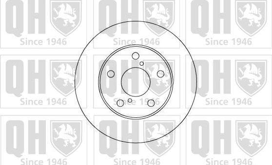 Quinton Hazell BDC5085 - Bremžu diski autospares.lv