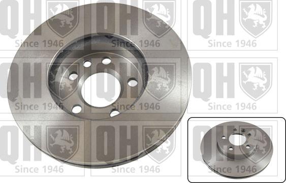 Quinton Hazell BDC5198 - Brake Disc www.autospares.lv