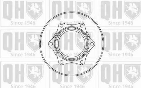 Quinton Hazell BDC5121 - Bremžu diski www.autospares.lv