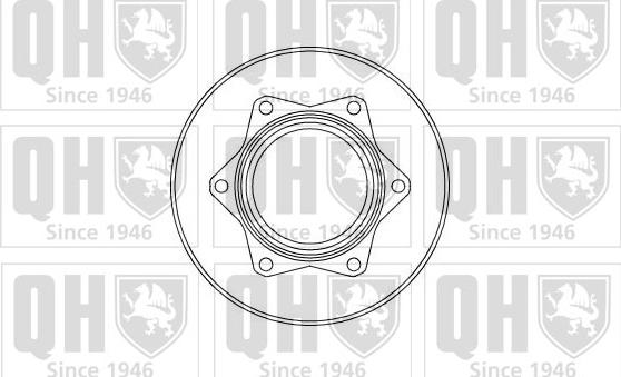 Quinton Hazell BDC5123 - Bremžu diski www.autospares.lv