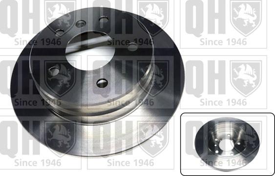 Quinton Hazell BDC5173 - Тормозной диск www.autospares.lv