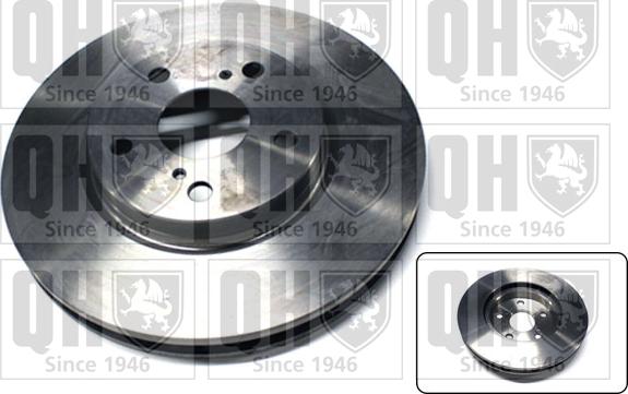 Quinton Hazell BDC5885 - Тормозной диск www.autospares.lv