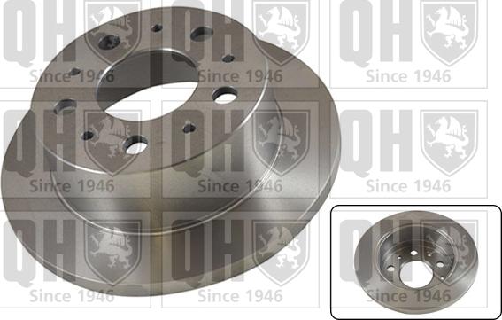 Quinton Hazell BDC5365 - Brake Disc www.autospares.lv