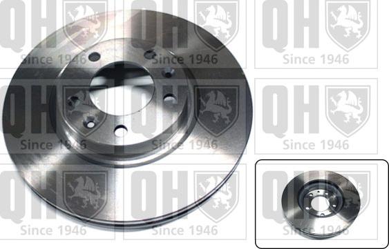 Quinton Hazell BDC5319 - Brake Disc www.autospares.lv