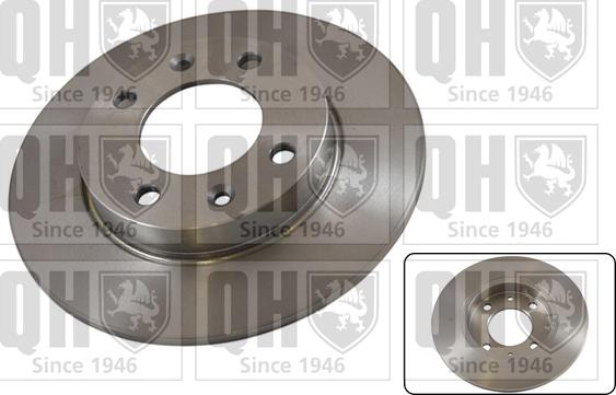 Quinton Hazell BDC5311 - Brake Disc www.autospares.lv