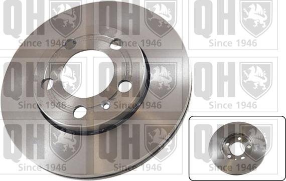 Quinton Hazell BDC5282 - Brake Disc www.autospares.lv