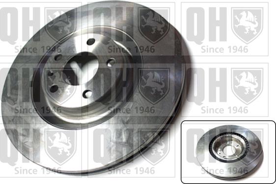 Quinton Hazell BDC5705 - Тормозной диск www.autospares.lv