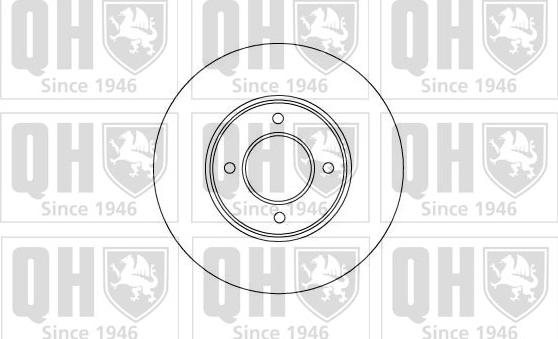 Quinton Hazell BDC1018 - Bremžu diski autospares.lv