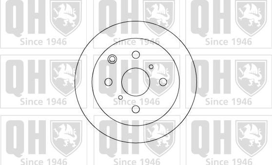 Quinton Hazell BDC3904 - Bremžu diski www.autospares.lv