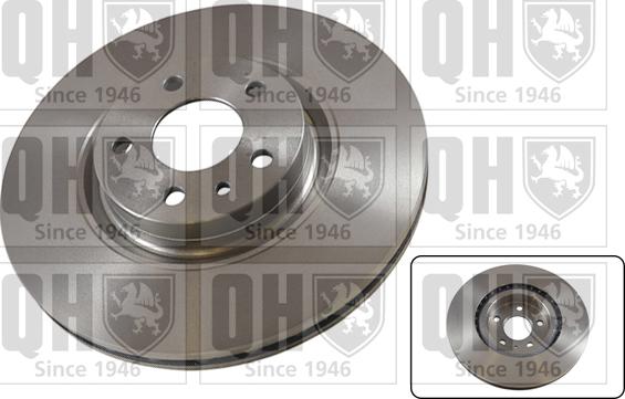 Quinton Hazell BDC3503 - Тормозной диск www.autospares.lv