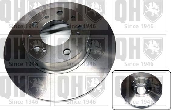 Quinton Hazell BDC3512 - Тормозной диск www.autospares.lv