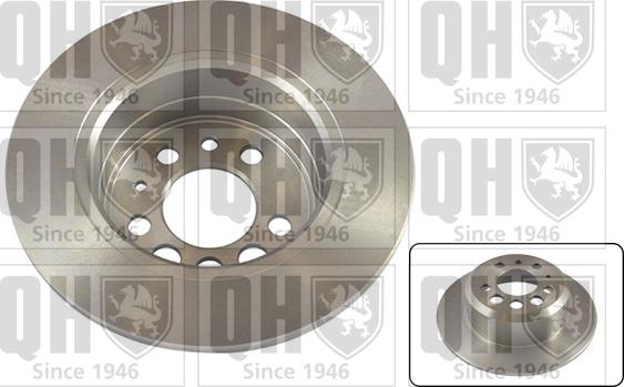 Quinton Hazell BDC3121 - Brake Disc www.autospares.lv