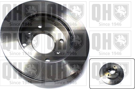 Quinton Hazell BDC3812 - Bremžu diski www.autospares.lv