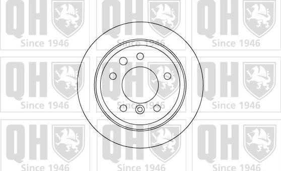 Quinton Hazell BDC3829 - Bremžu diski www.autospares.lv