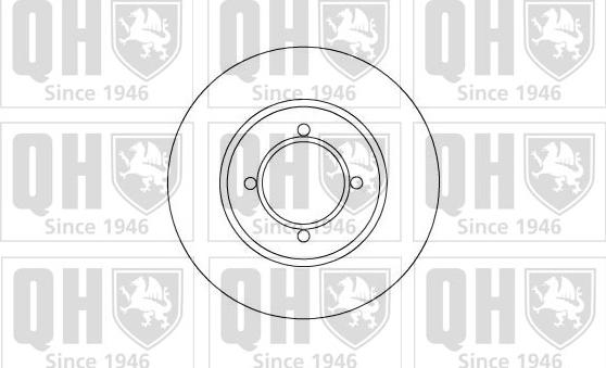 Quinton Hazell BDC3380 - Bremžu diski autospares.lv