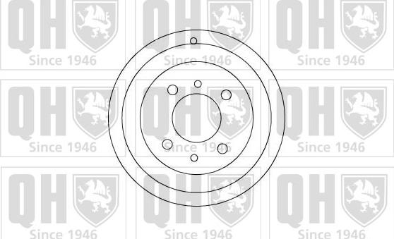 Quinton Hazell BDR426 - Bremžu trumulis www.autospares.lv