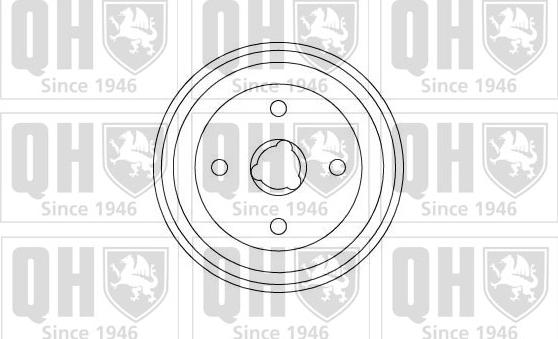 Quinton Hazell BDR199 - Bremžu trumulis www.autospares.lv