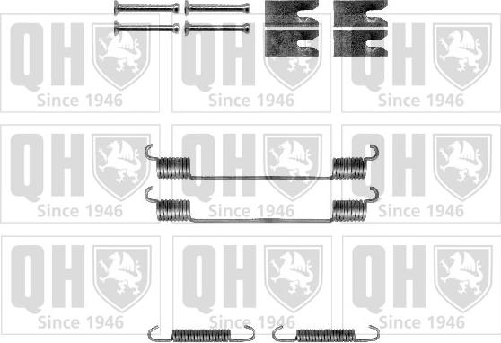 Quinton Hazell BFK453 - Accessory Kit, brake shoes www.autospares.lv